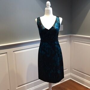 Tahari Cocktail Satin Dress sz 6 NWOT